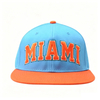Factory Wholesale Fashion Embroidery Snapback Hat Trend Hip Hop Two Color Flat Brim Cap