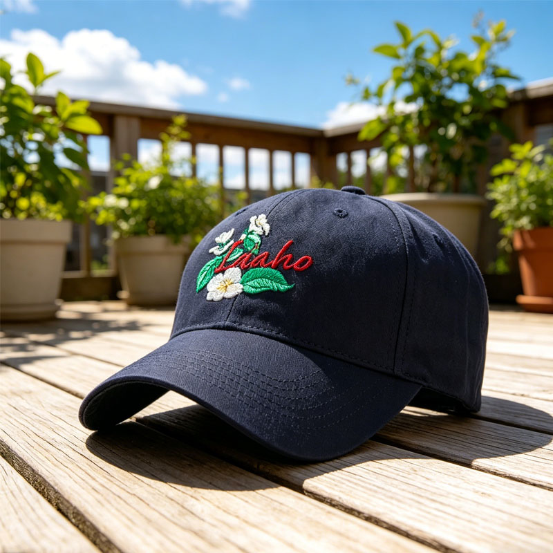 Custom Embroidered Cotton Baseball Cap Promotion Fashion Leisure Sports Hats Unisex 6 Panel Curve Brim Caps