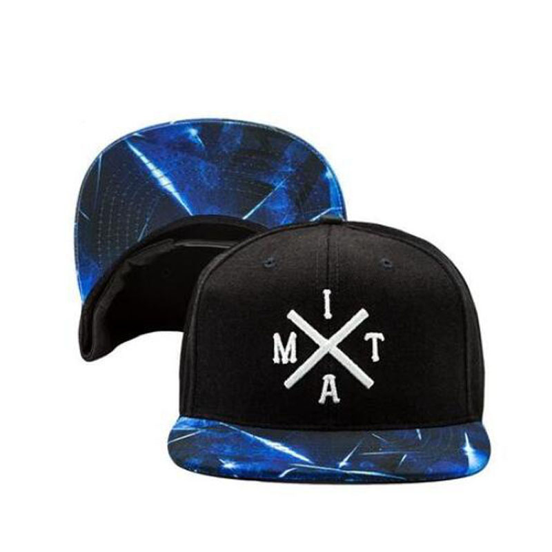  Fashion Trendy Letter Men Snapback Cap Custom Logo Personalized Street Hip Hop Flat Brim Caps 