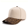 Wholesale 5 Panel Cotton White Baseball Cap Stylish Contrast Color Unisex Hat Gorras