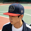 Custom Embroidery Patch Logo 6 Panel Snapback Hat Summer Outdoor Sport Flat Brim Cap