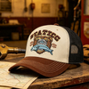 Custom Fashion Embroidery Classic Mesh Trucker Cap Summer Outdoor Fishing Baseball Caps