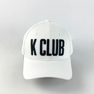 Popular White Embroidery Letter 6 Panel Baseball Cap Custom Color Casual Travel Golf Hat