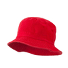 Promotional Red Blank Cotton Bucket Hat Adults Outdoor Fishing Hats Women Beach Travel Cap