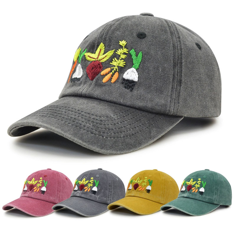 Custom Embroidered Cotton Baseball Cap Promotion Fashion Leisure Sports Hats Unisex 6 Panel Curve Brim Caps