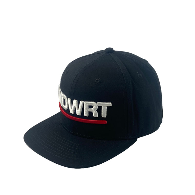 Wholesale Black Embroidery Unisex Snapback Cap Custom 6 Panel Fashion Sport Flat Brim Hat