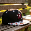 Custom Printing Logo 6 Panel Plain Snapback Cap Stylish Trendy Classic Simple Flat Brim Hat