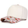 Fashion Printed Leisure Visor Baseball Cap Custom New 5 Panel Summer Women Hat