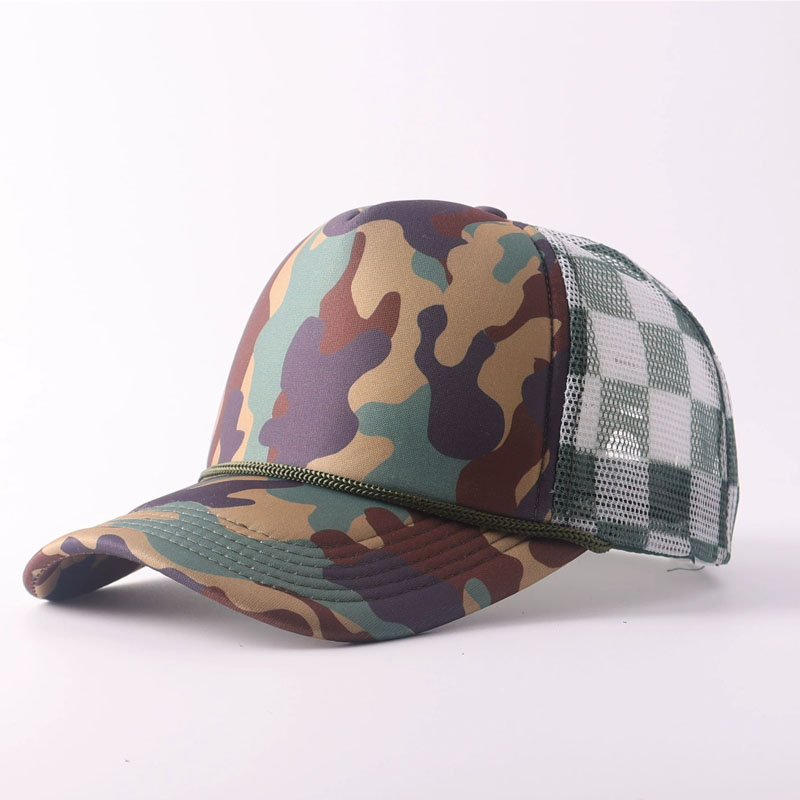 Custom Logo Blank Colorful Mesh Trucker Caps Fashion Breathable Waterproof Sports Baseball Hats