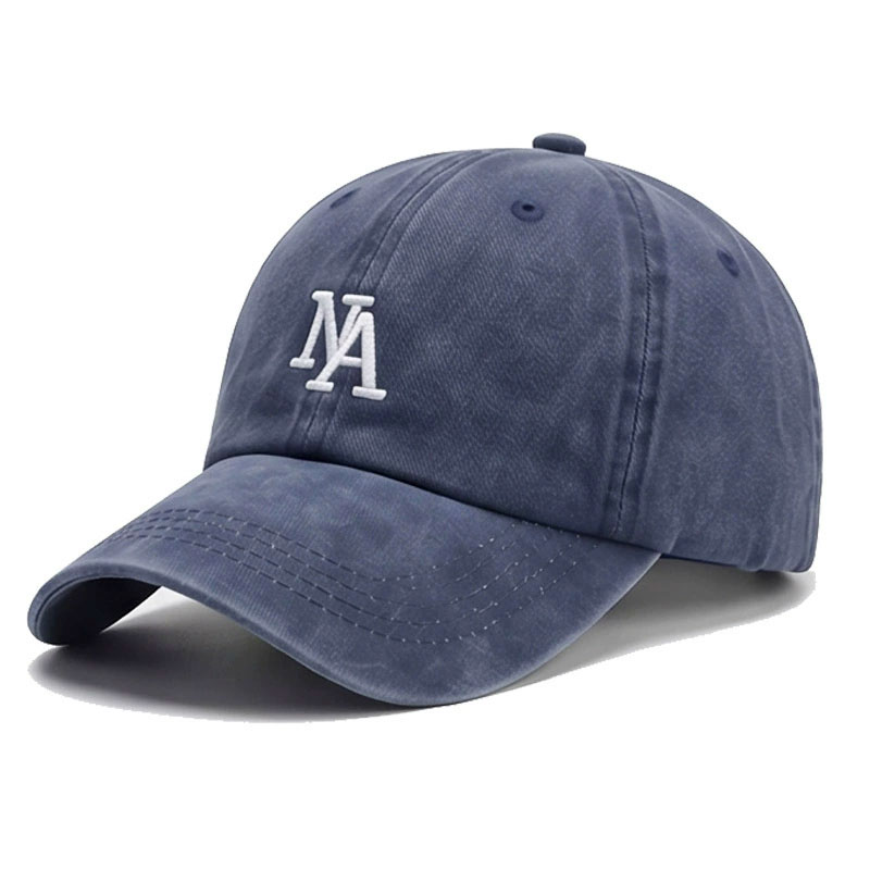 Custom Simple Fashion Embroidery Baseball Caps Vintage Trendy Sports Hats for Summer Travel