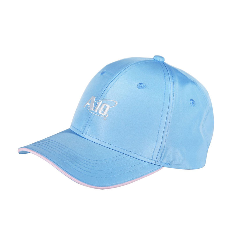 High Quality Blue Heavy Brushed Cotton Baseball Cap Custom Embroidery Logo Promotional Team Caps Plain Trend Dad Hat