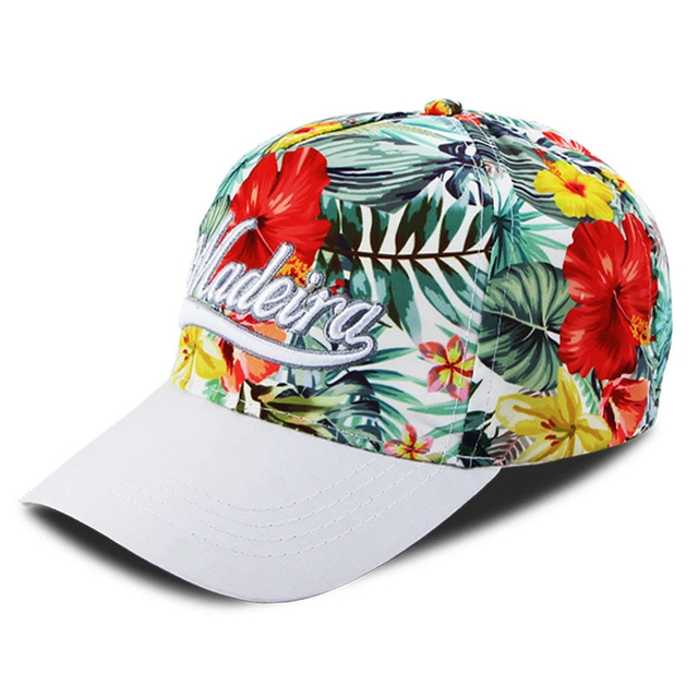 New Custom Summer Cotton Hawaii Beach Hat Promotional Fashion Leisure Outdoor Sport Baseball Cap