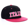 Factory Wholesale Fashion Embroidery Snapback Hat Trend Hip Hop Two Color Flat Brim Cap