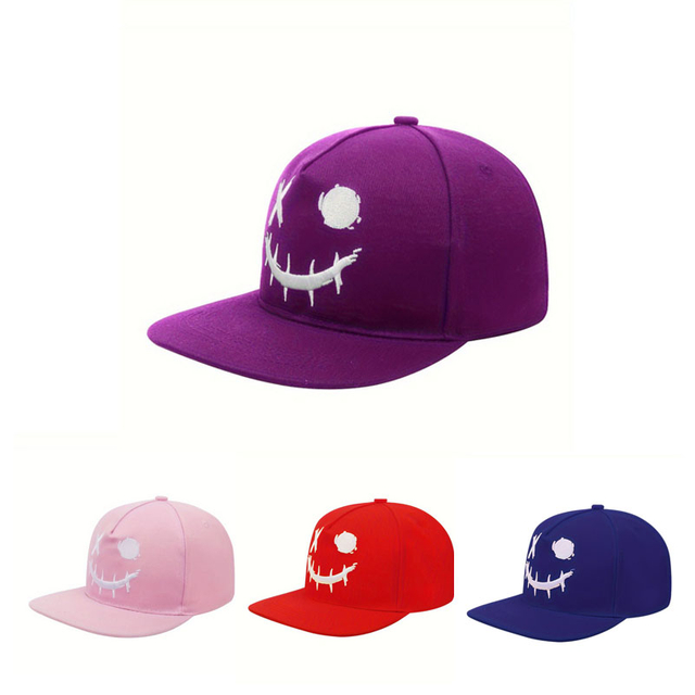 Wholesale Custom Funny Embroidered Snapback Cap Men Hip Hop Street Trend Flat Brim Hat