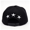 Wholesale Fashion Acrylic Snapback Hat Custom Embroidery Star Simple Plain Men Flat Brim Cap