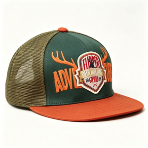 Custom Embroidery 6 Panel Trucker Cap Fashion Sports Travel Snapback Baseball Hat