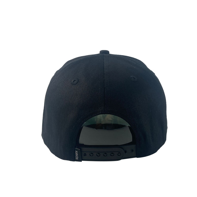 Wholesale Price Black 5 Panel Rope Snapback Cap Fashion American Style Hat for Sport Leisure