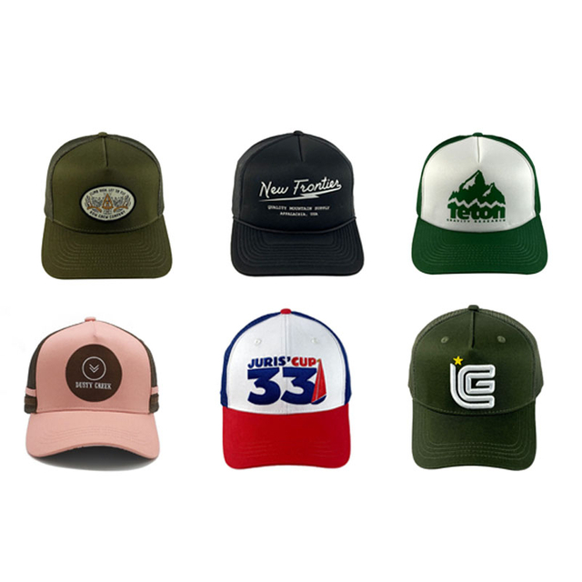 OEM Custom Structured Unisex Trucker Cap Wholesale Fashion Sport Snapback Baseball Hat