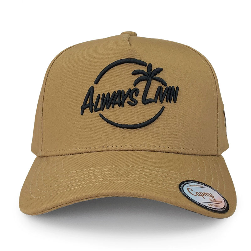 Custom Animal Embroidery Green Baseball Cap Fashion Vintage Outdoor Sport Hat for Unisex