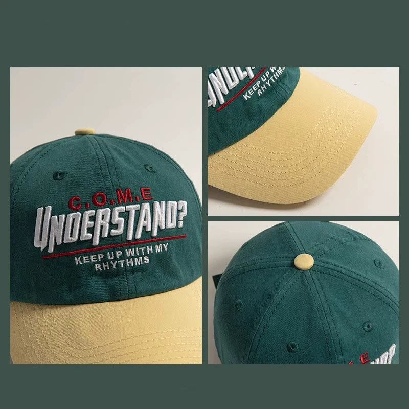 Stylish Vintage Adjustable Sport Baseball Cap New Custom Embroidery Summer Casual Hat