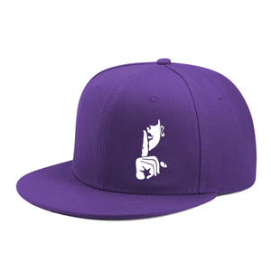 OEM Custom Fashion Simple Snapback Cap Popular Solid Printed Waterproof Flat Brim Hats
