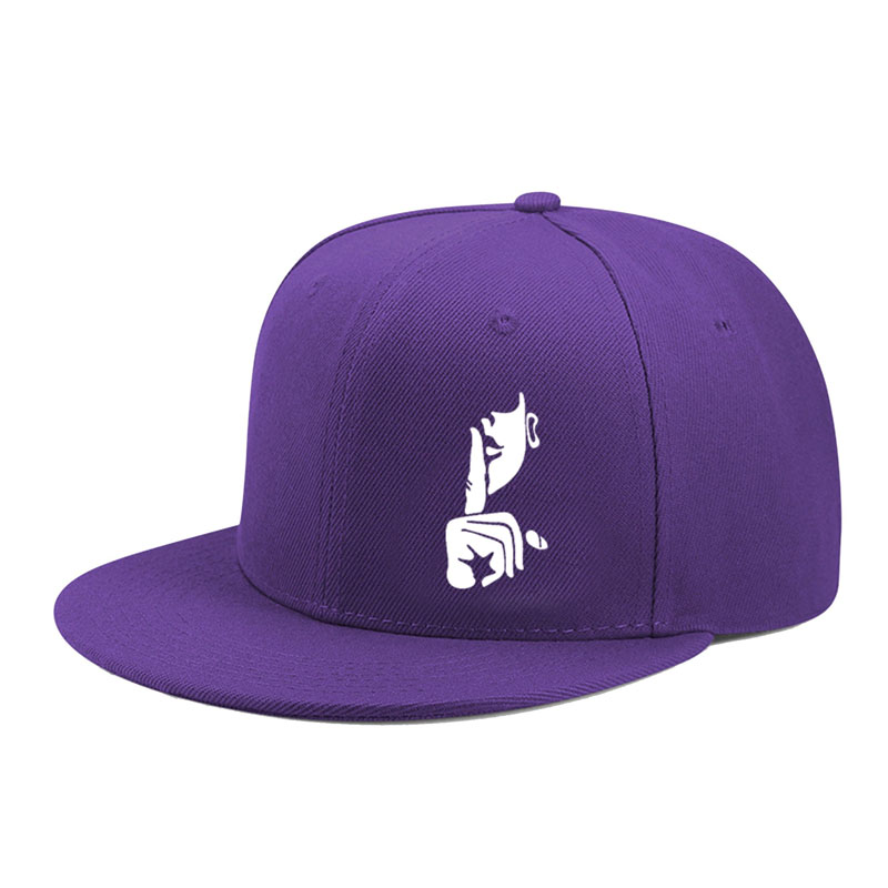 OEM Custom Fashion Simple Snapback Cap Popular Solid Printed Waterproof Flat Brim Hats