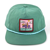 Custom Embroidery Patch Rope 5 Panel Snapback Cap High Quality Retro Baseball Hat for Streetwear