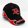 High Quality New Fashion 6 Panel Baseball Cap Custom Fire Embroidery Outdoor Racing Hat