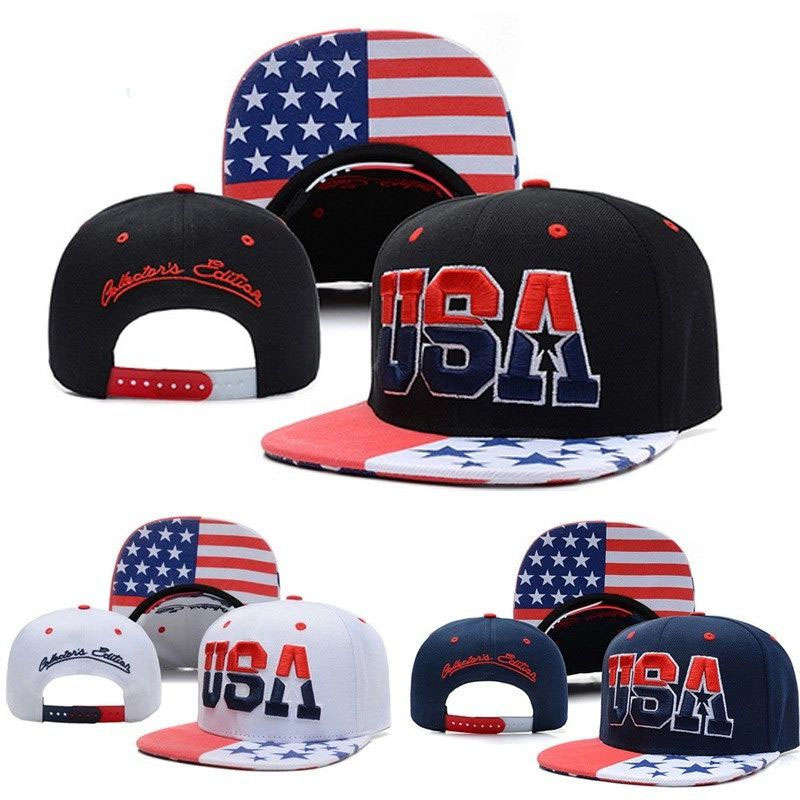 Custom Diamond Embroidery Black Snapback Cap Promotional Plain Leisure Flat Brim Dandy Hat
