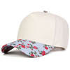 Fashion Printed Leisure Visor Baseball Cap Custom New 5 Panel Summer Women Hat