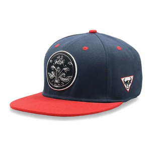 Custom Embroidery Patch Logo 6 Panel Snapback Hat Summer Outdoor Sport Flat Brim Cap