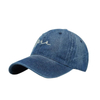 Wholesale Custom Embroidery Logo Denim Baseball Cap Fashion Trendy Plain Men Caps