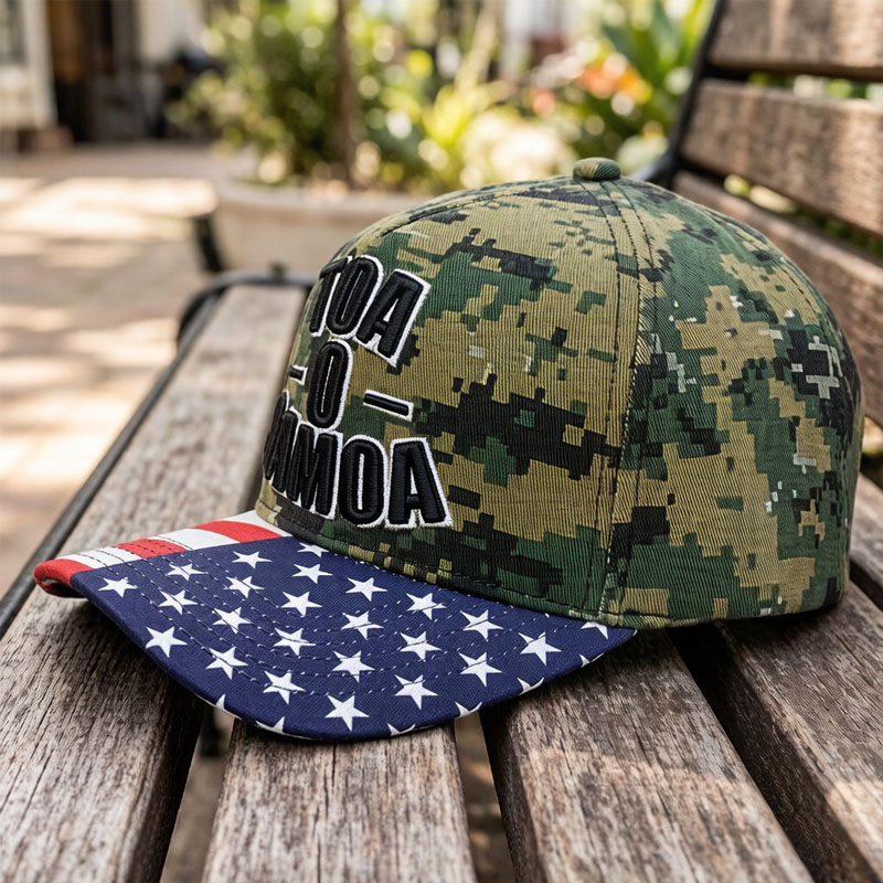 Custom Embroidery Printed Camouflage Baseball Cap Unisex Outdoor Sports Trend Hat