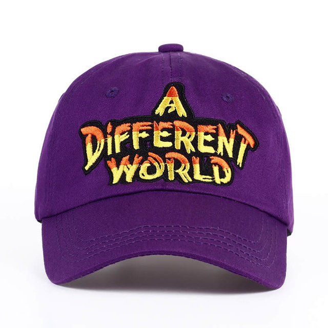 Promotional Purple Simple Embroidered Fashion Leisure Baseball Cap Custom Logo Adjustable Hat