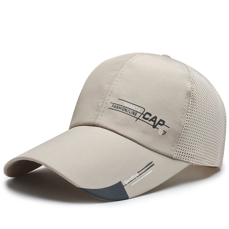 High Quality New Design Quick Dry Sun Protection Baseball Cap Custom Outdoor Casual Sports Hat for Men Women