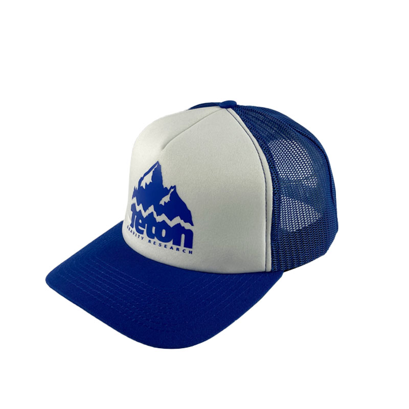 Wholesale 5 Panel Foam Mesh Trucker Cap Custom Brand Print Logo Running Sports Snapback Hat