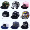 Wholesale Custom Embroidered & Printed Logo Snapback Cap Promotional Street Trend Flat Brim Hat